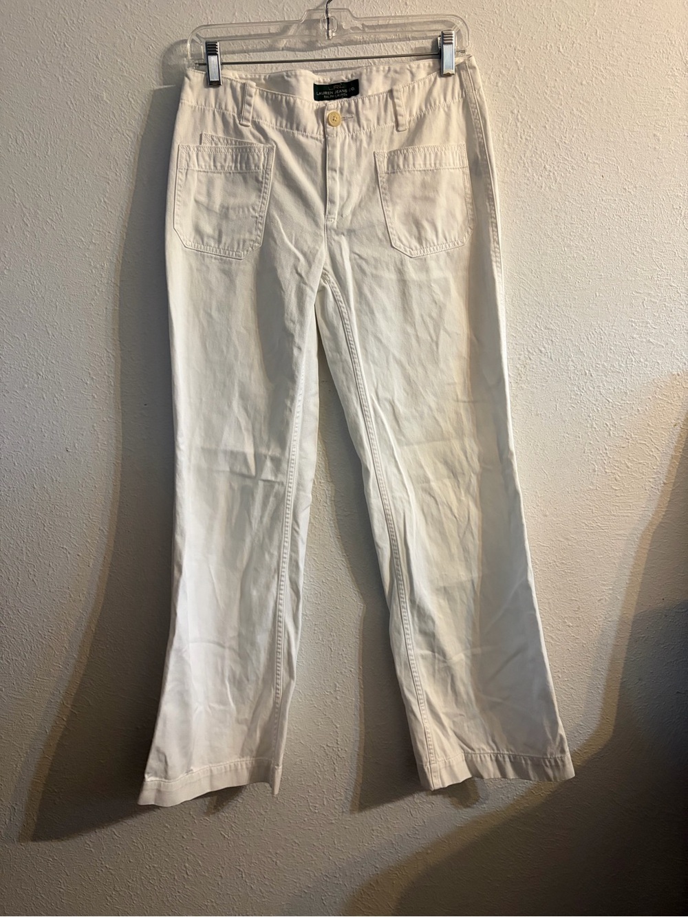 Ralph Lauren White Flare Jeans